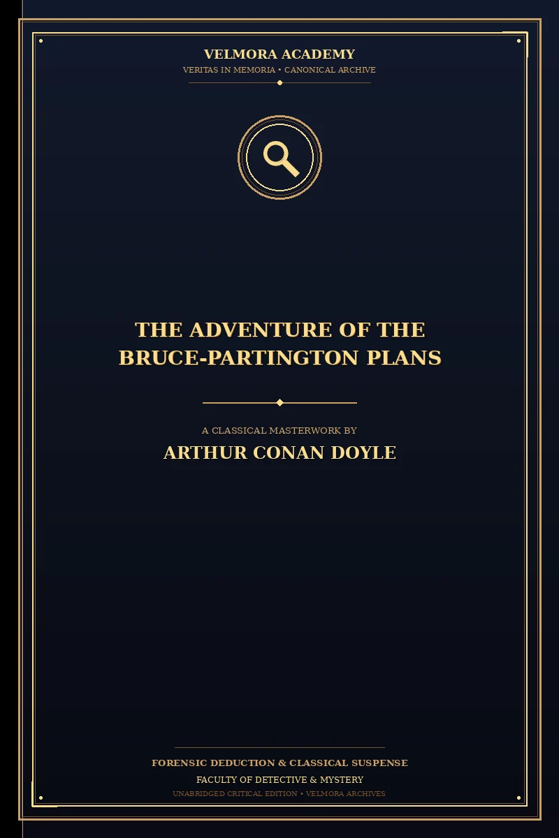 Cover of The Adventure of the Bruce-Partington Plans