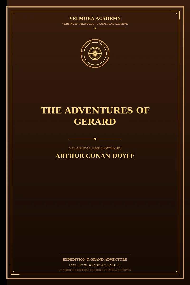 Cover of The Adventures of Gerard