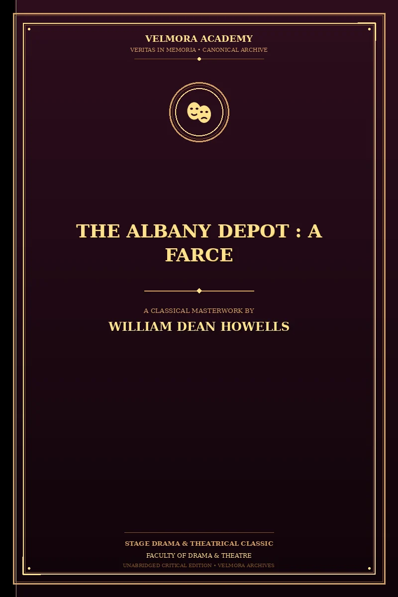 Cover of The Albany Depot : a Farce
