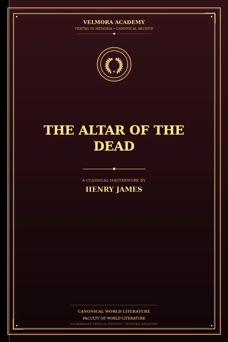 Cover of The Altar of the Dead