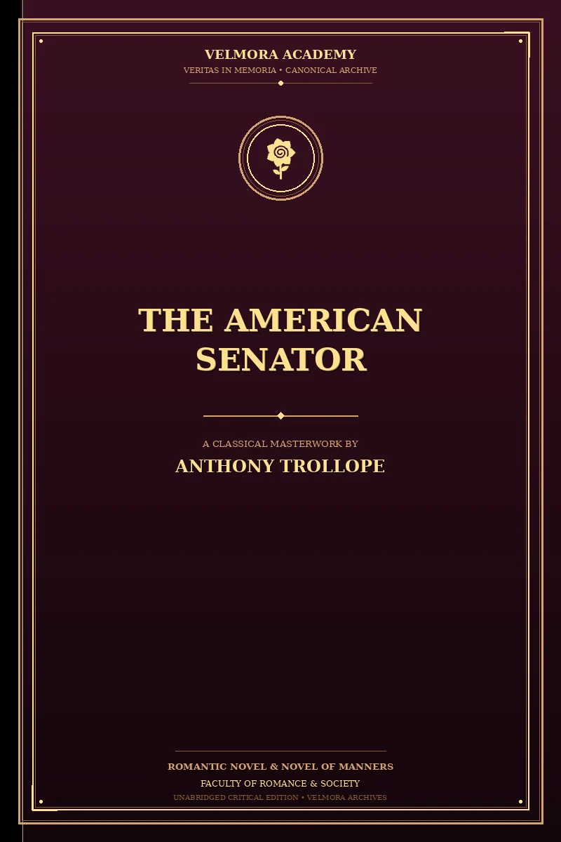 Cover of The American Senator
