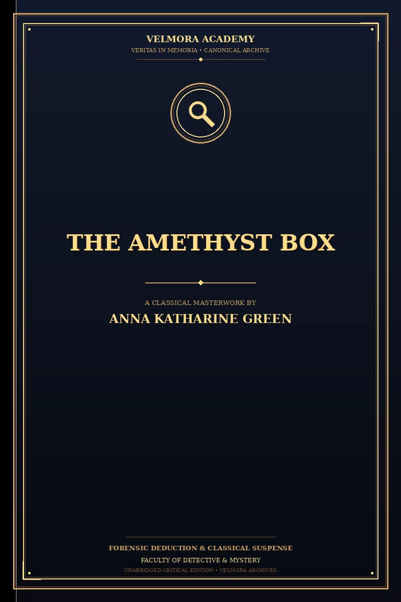 Cover of The Amethyst Box