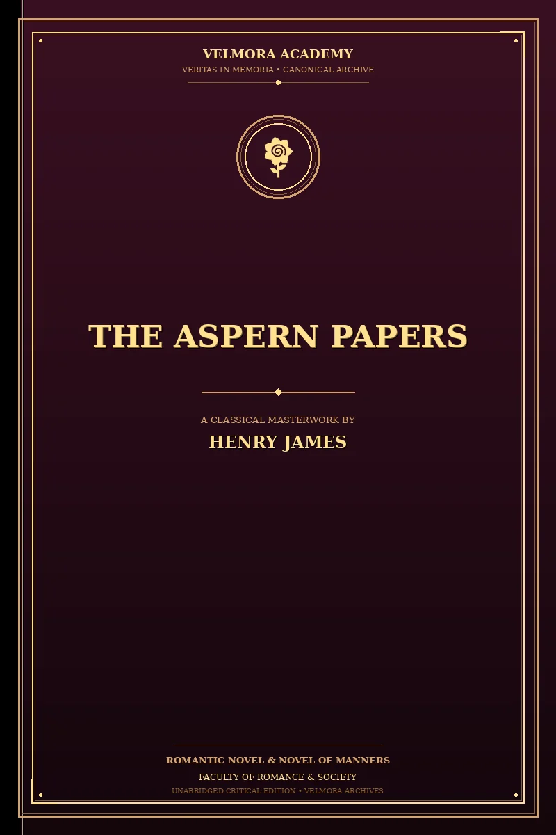 Cover of The Aspern Papers