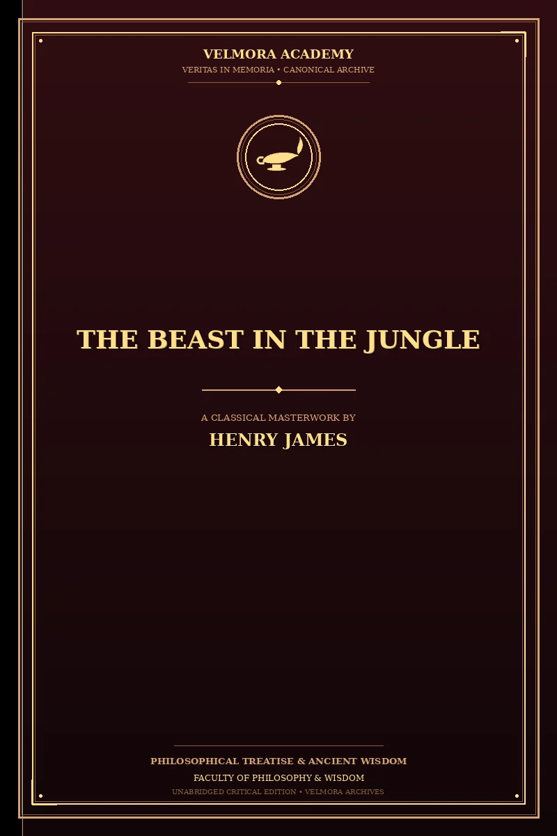 Cover of The Beast in the Jungle