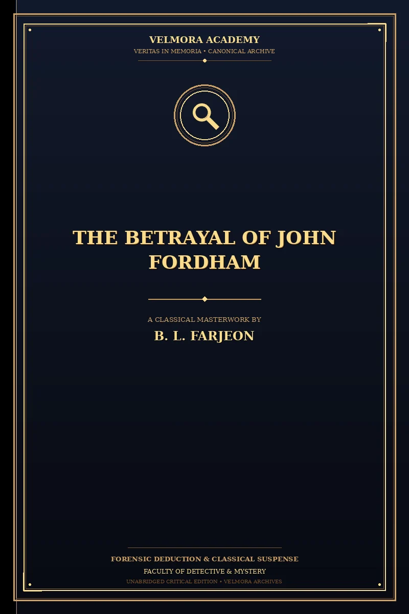 Cover of The Betrayal of John Fordham