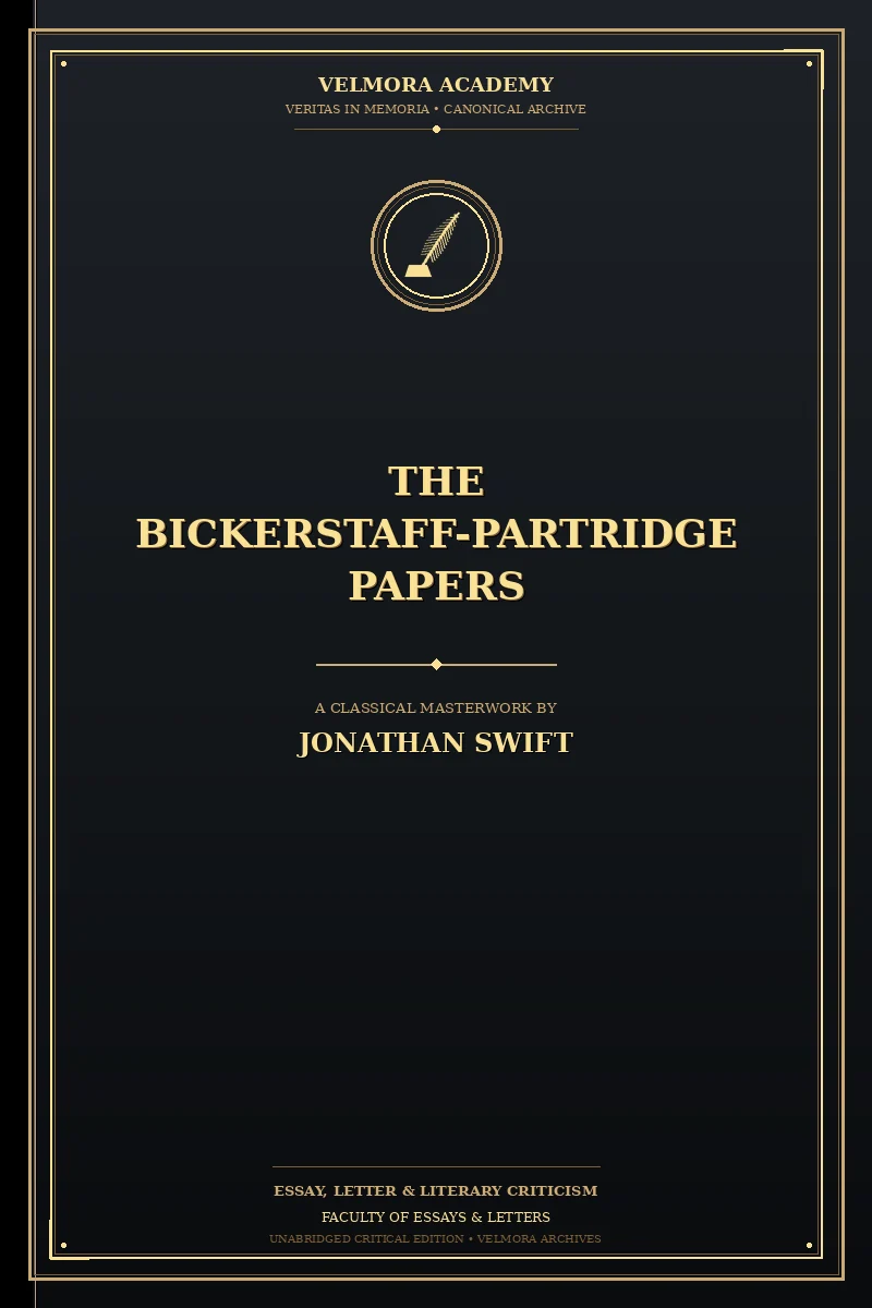 Cover of The Bickerstaff-Partridge Papers