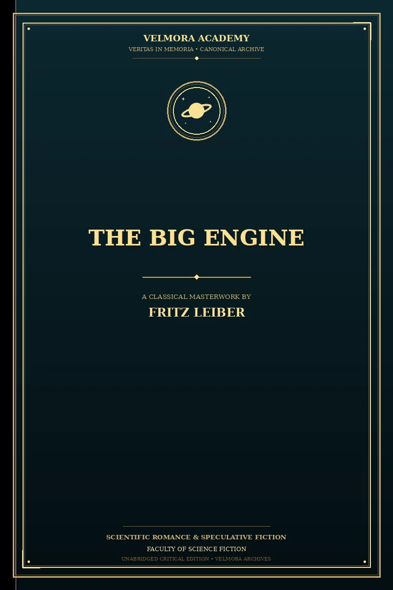 Cover of The Big Engine
