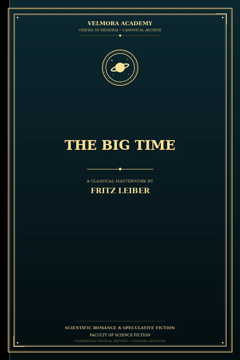Cover of The Big Time
