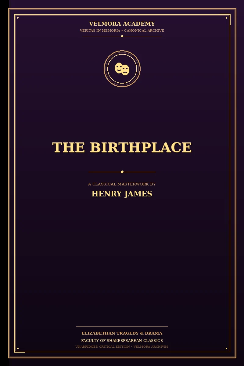 Cover of The Birthplace