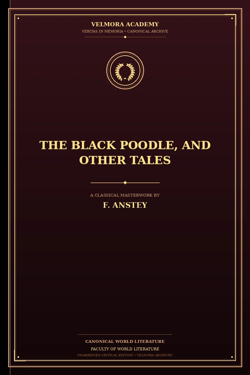 Cover of The Black Poodle, and Other Tales