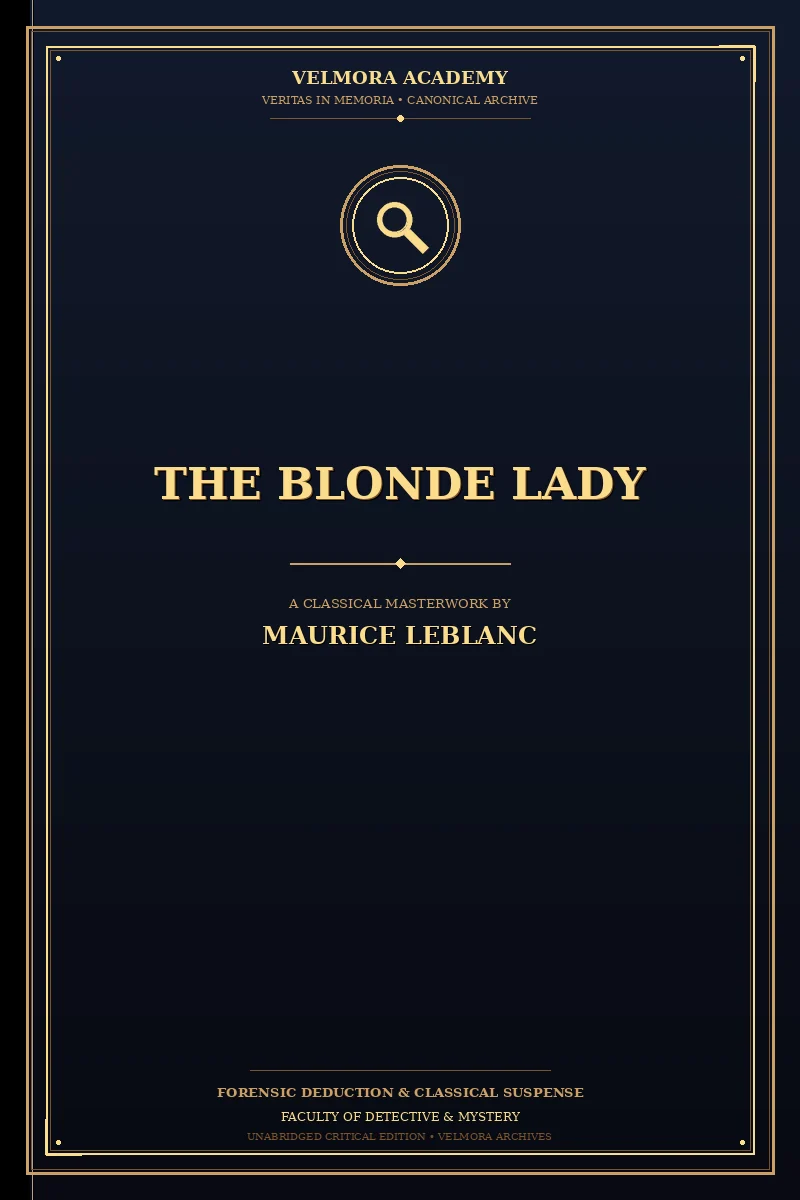 Cover of The Blonde Lady