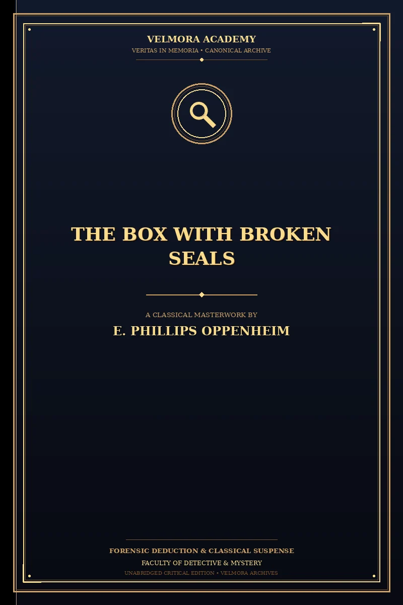 Cover of The Box with Broken Seals