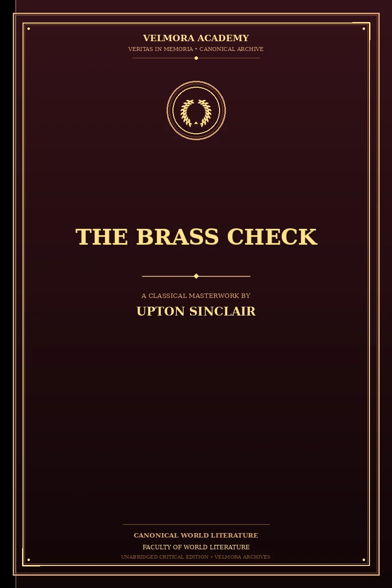 Cover of The Brass Check