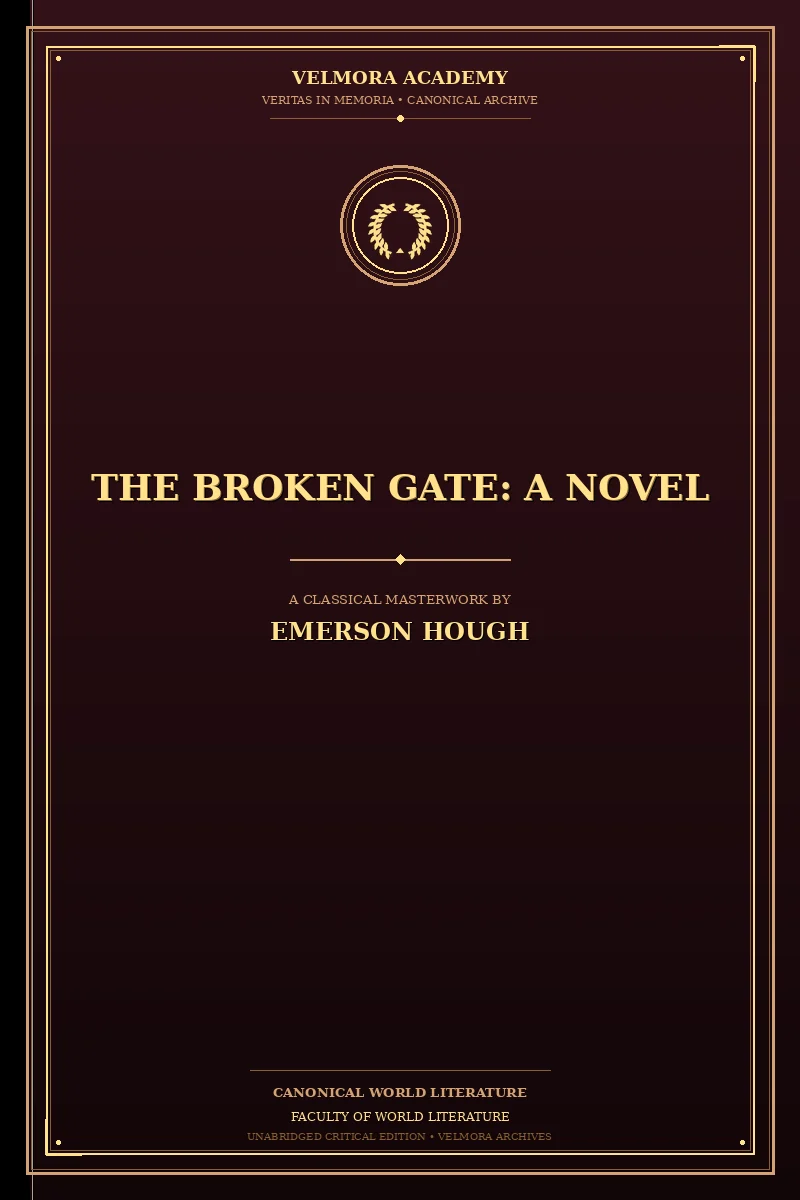 Cover of The Broken Gate: A Novel