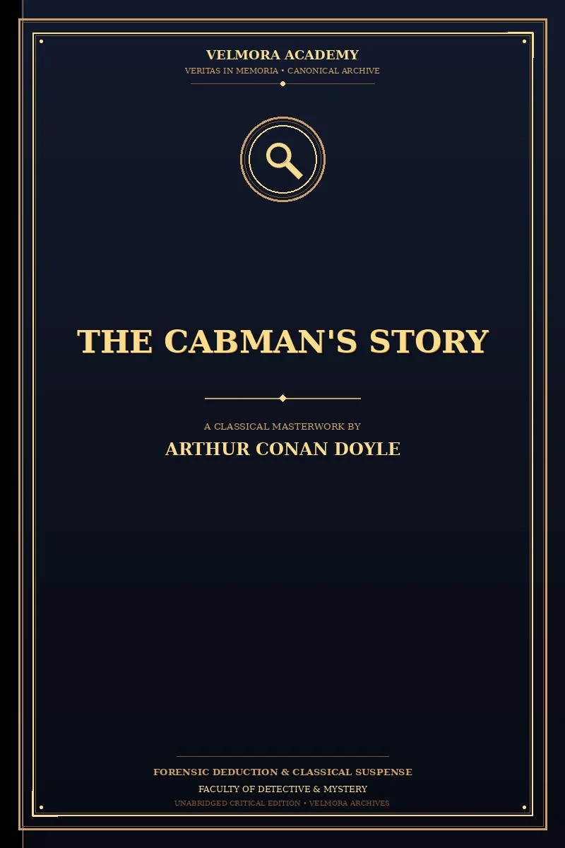 Cover of The Cabman's Story