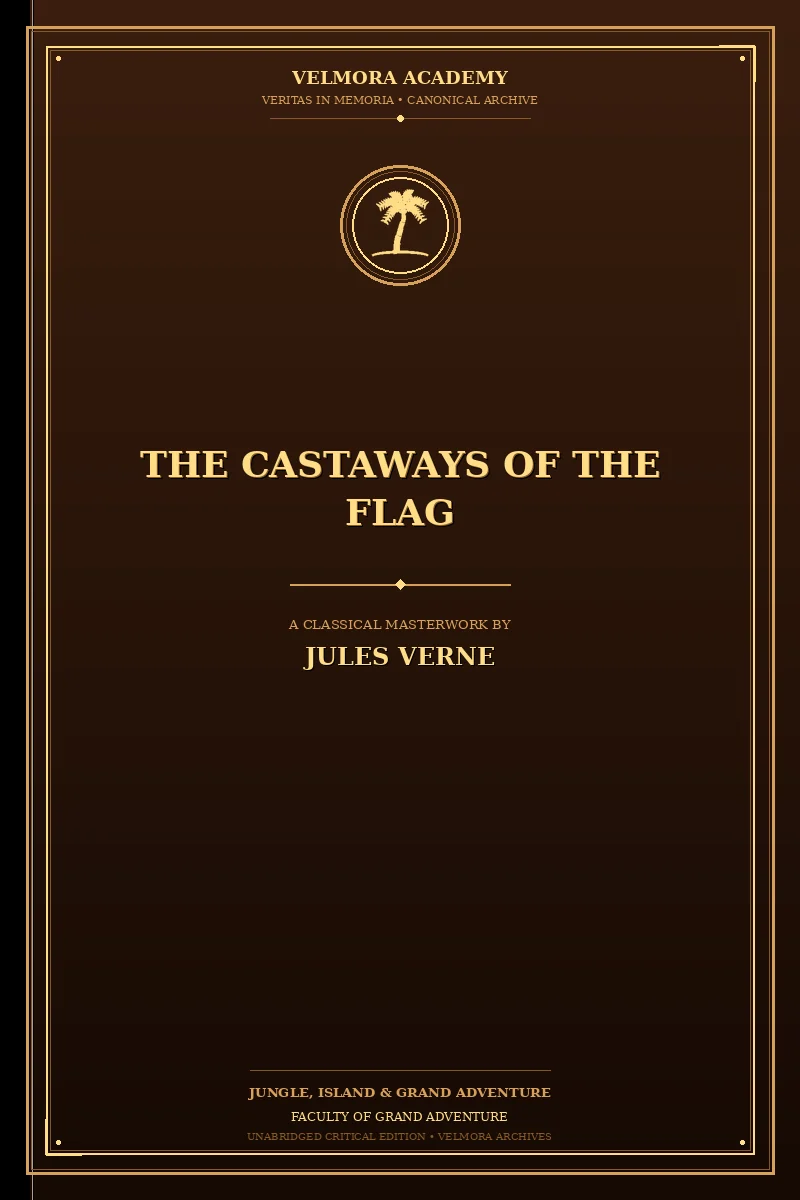 Cover of The castaways of the flag