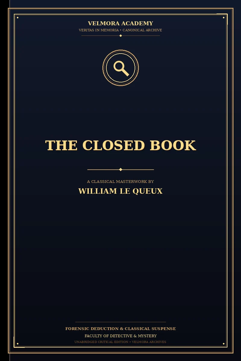 Cover of The Closed Book