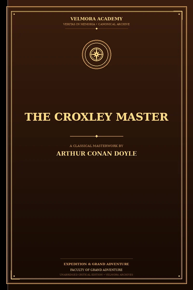 Cover of The Croxley Master