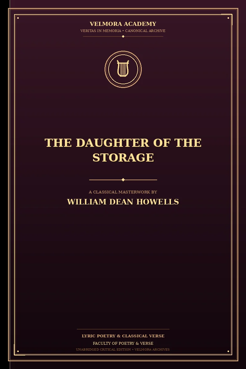 Cover of The Daughter of the Storage