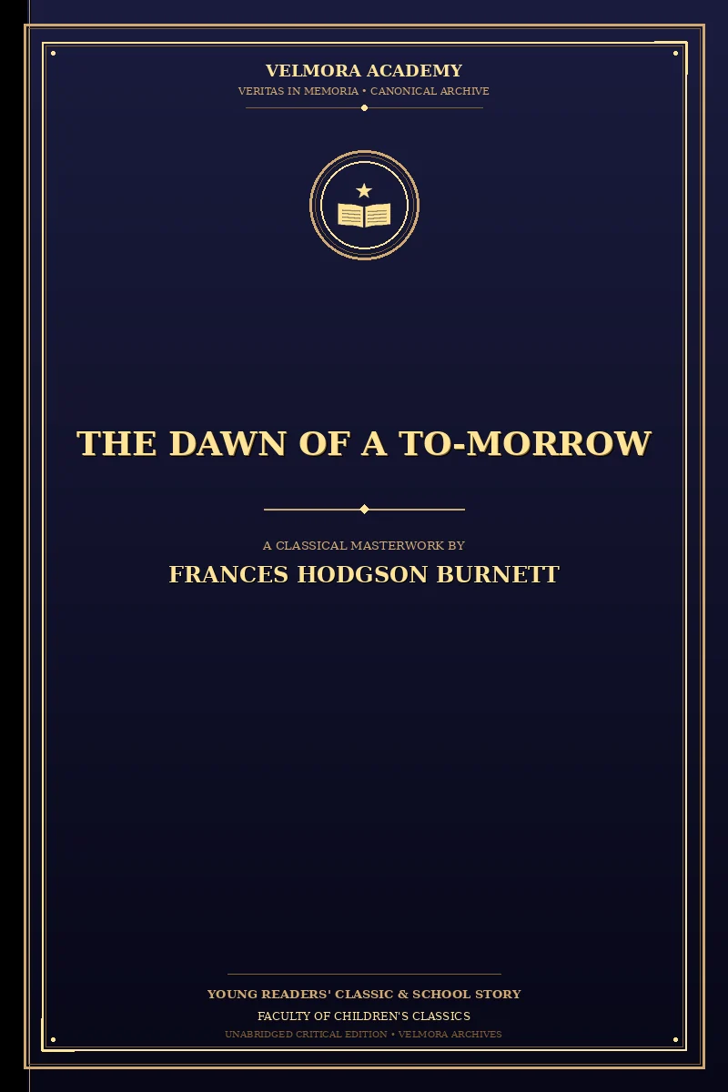 Cover of The Dawn of a To-morrow