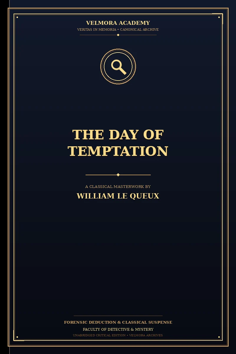 Cover of The Day of Temptation
