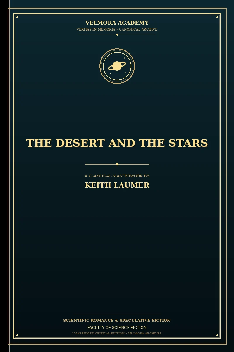 Cover of The Desert and the Stars