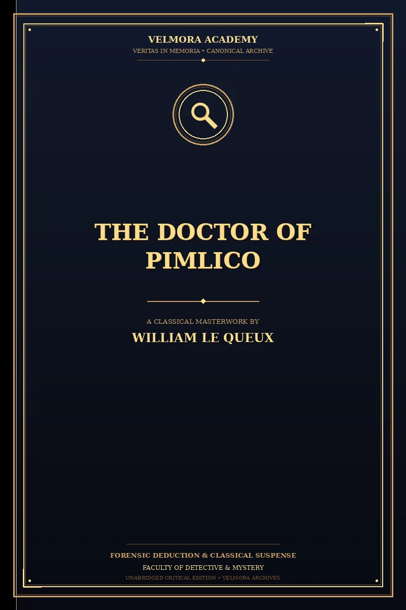 Cover of The Doctor of Pimlico