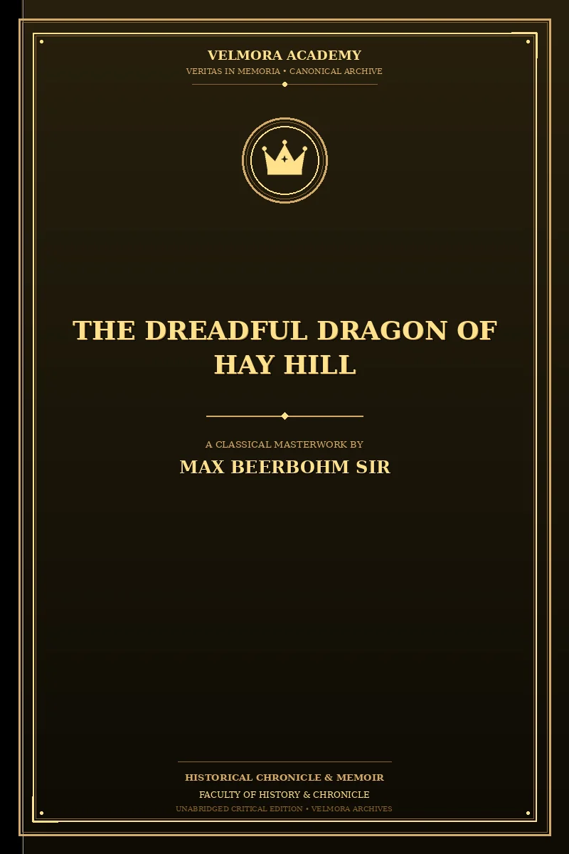 Cover of The dreadful dragon of Hay Hill