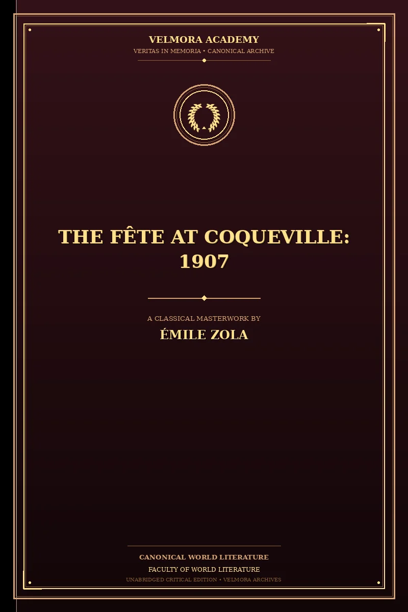 Cover of The Fête At Coqueville: 1907