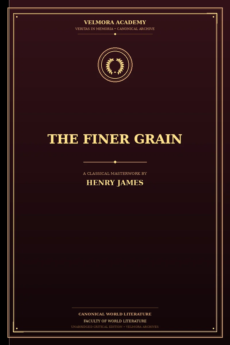 Cover of The Finer Grain