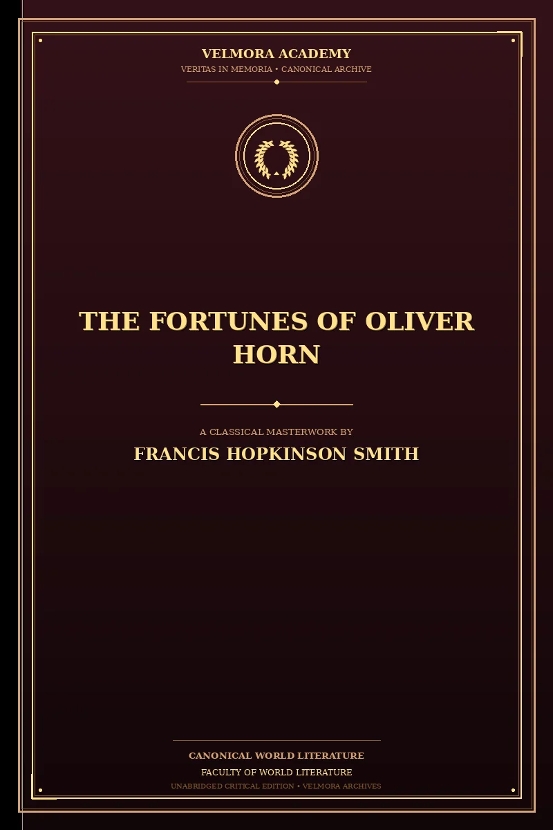 Cover of The Fortunes of Oliver Horn