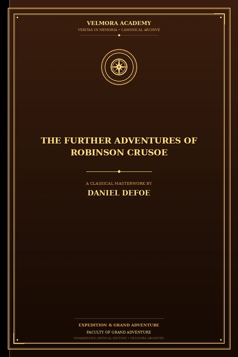 Cover of The Further Adventures of Robinson Crusoe
