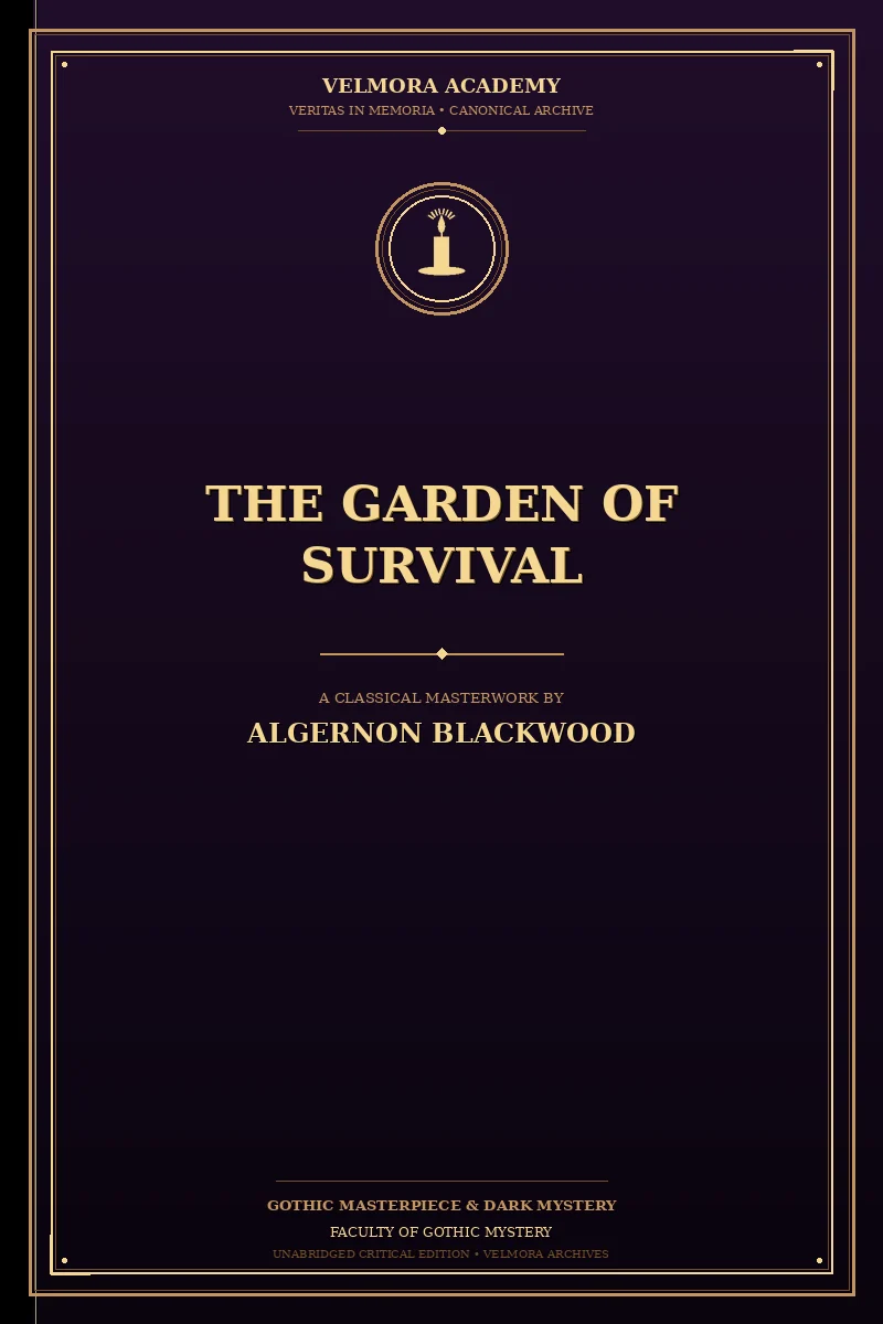 Cover of The Garden of Survival