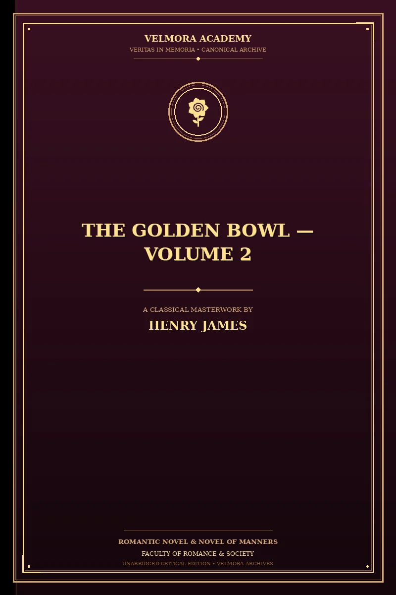 Cover of The Golden Bowl — Volume 2