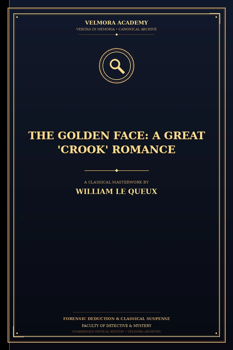 Cover of The Golden Face: A Great 'Crook' Romance
