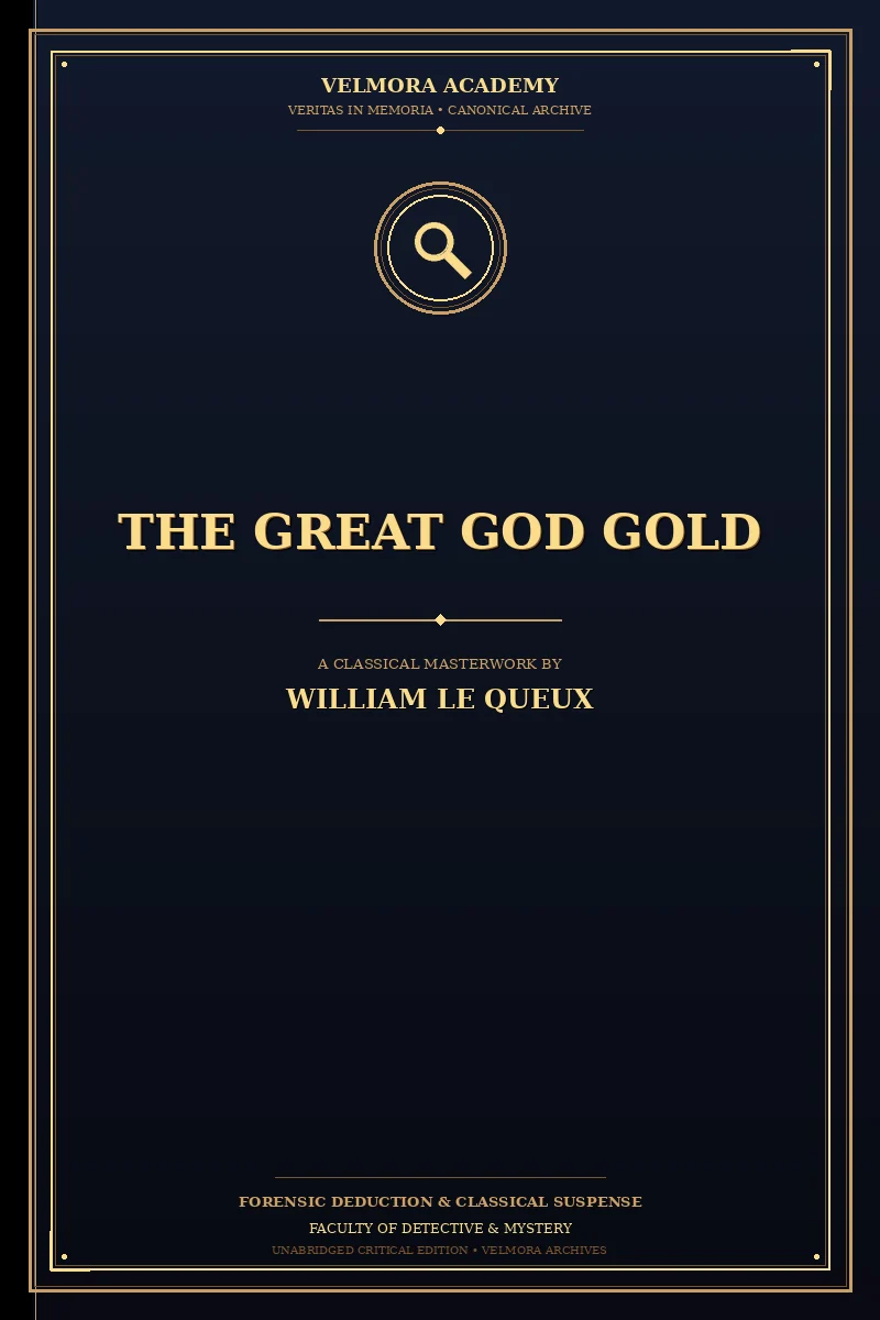 Cover of The Great God Gold