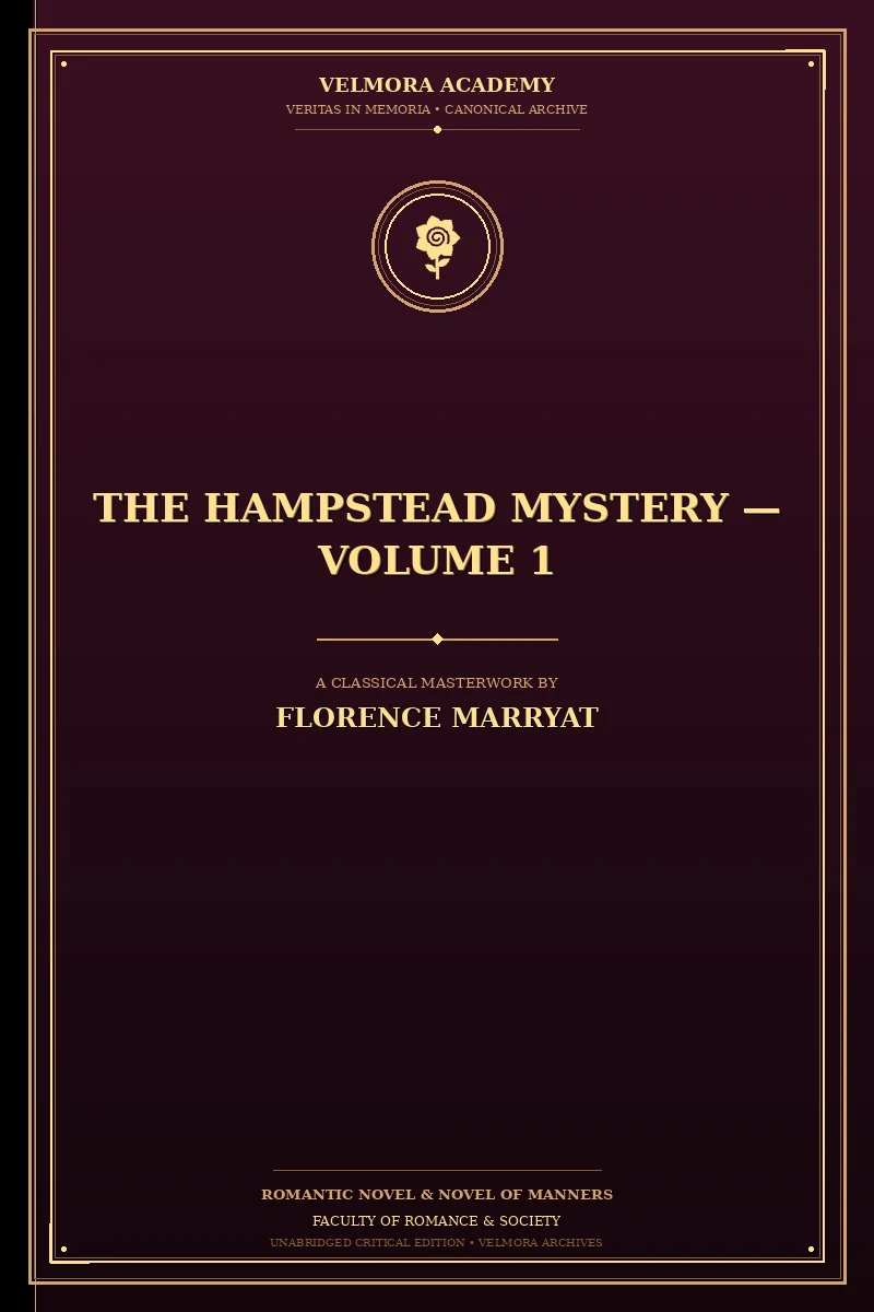 Cover of The Hampstead mystery — Volume 1