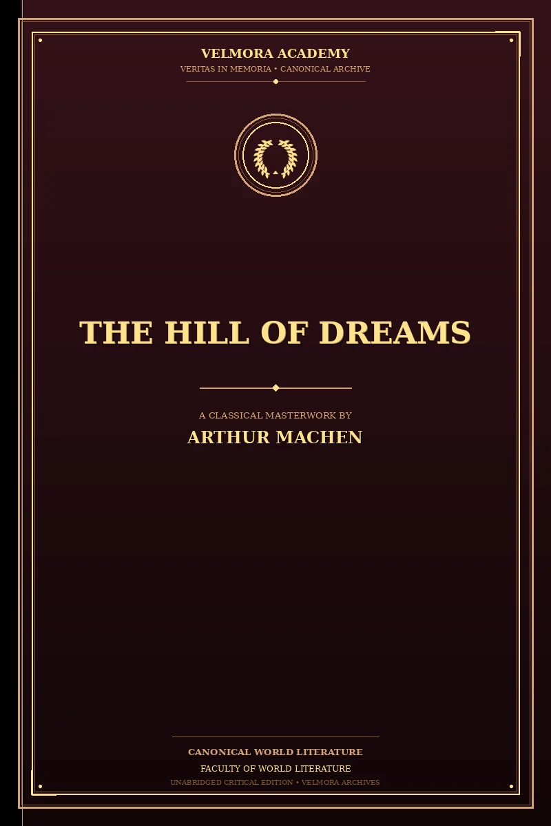 Cover of The Hill of Dreams