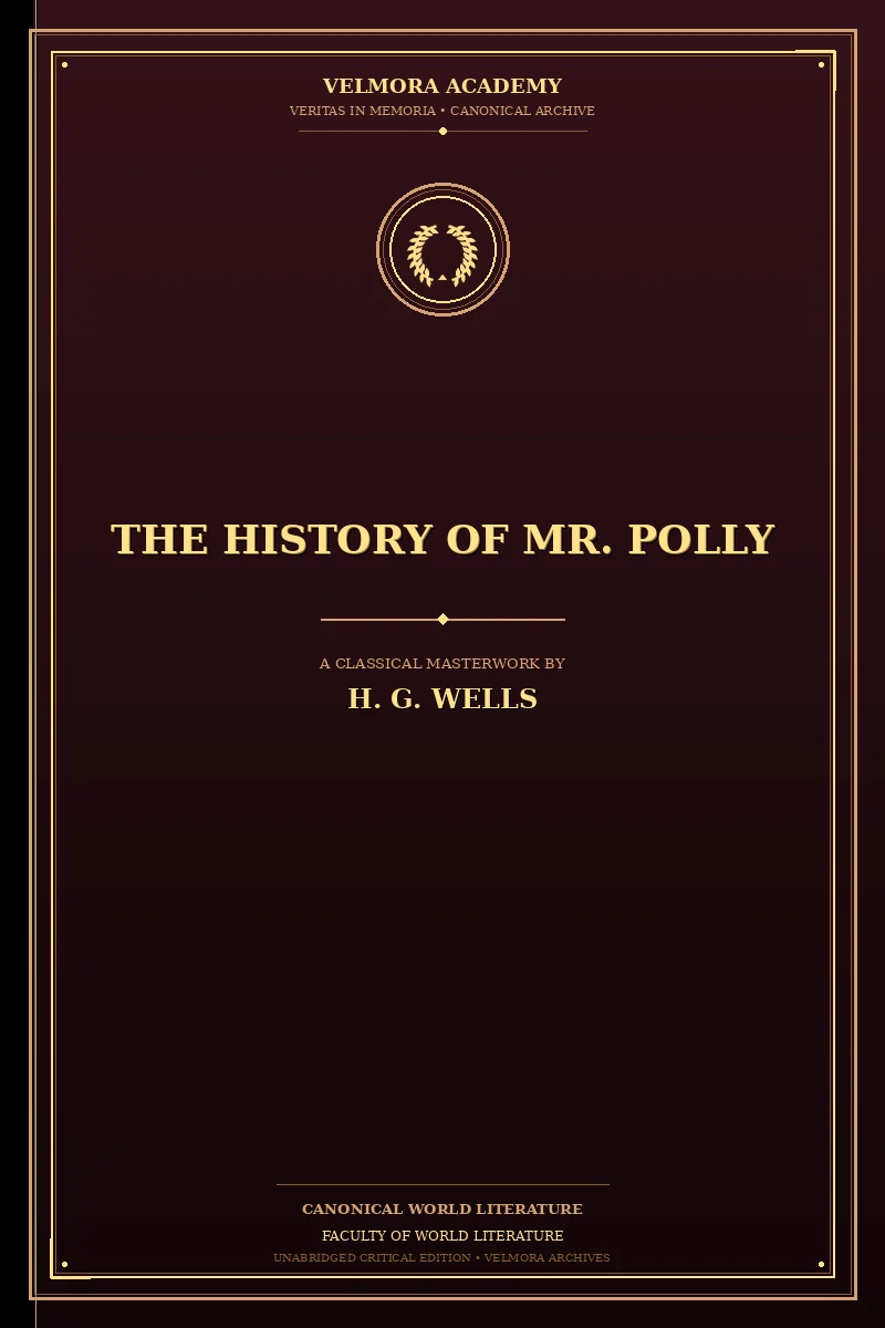 Cover of The History of Mr. Polly