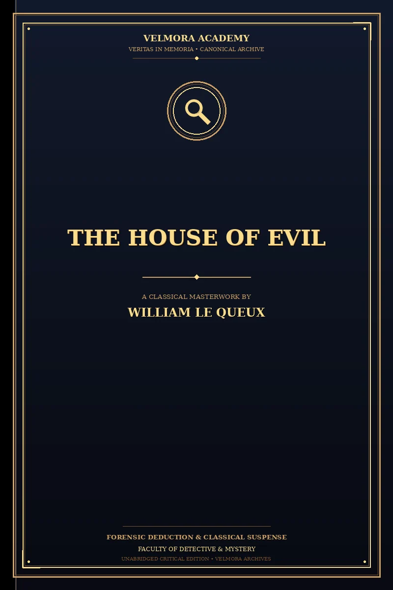 Cover of The house of evil
