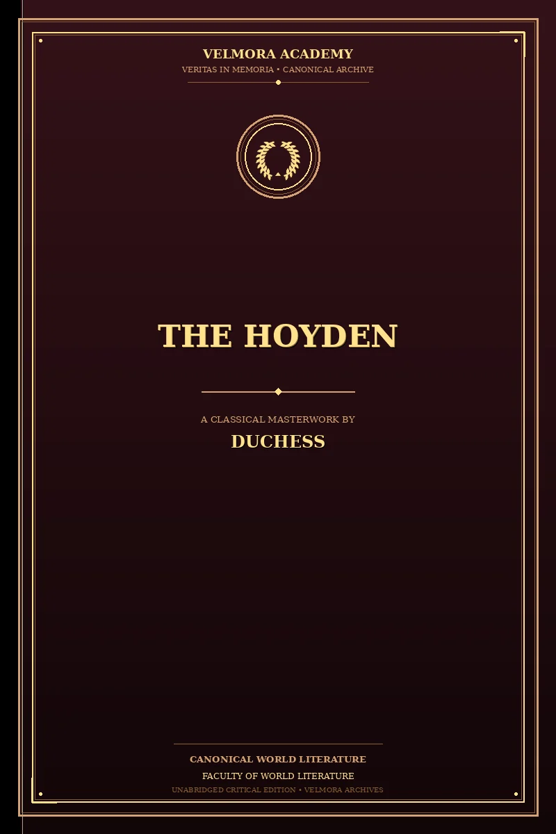 Cover of The Hoyden