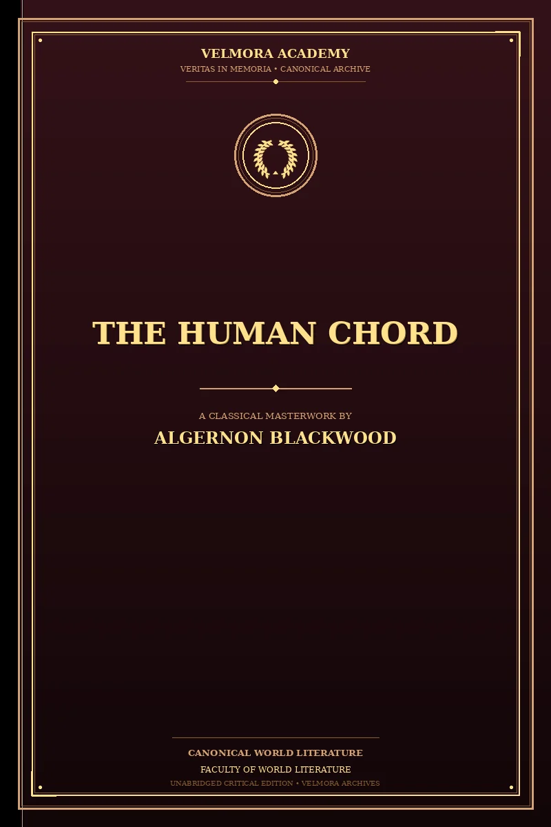 Cover of The Human Chord