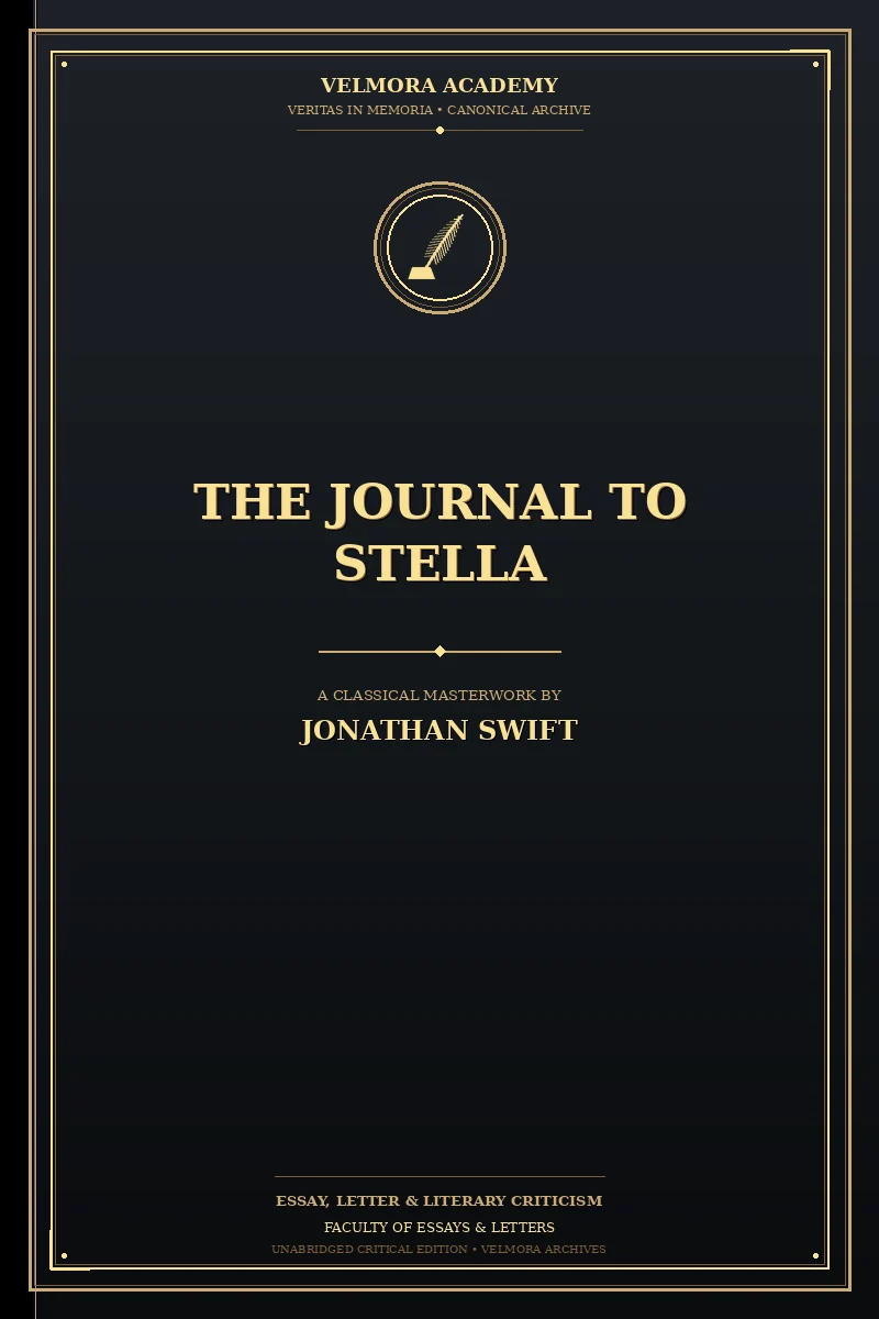 Cover of The Journal to Stella