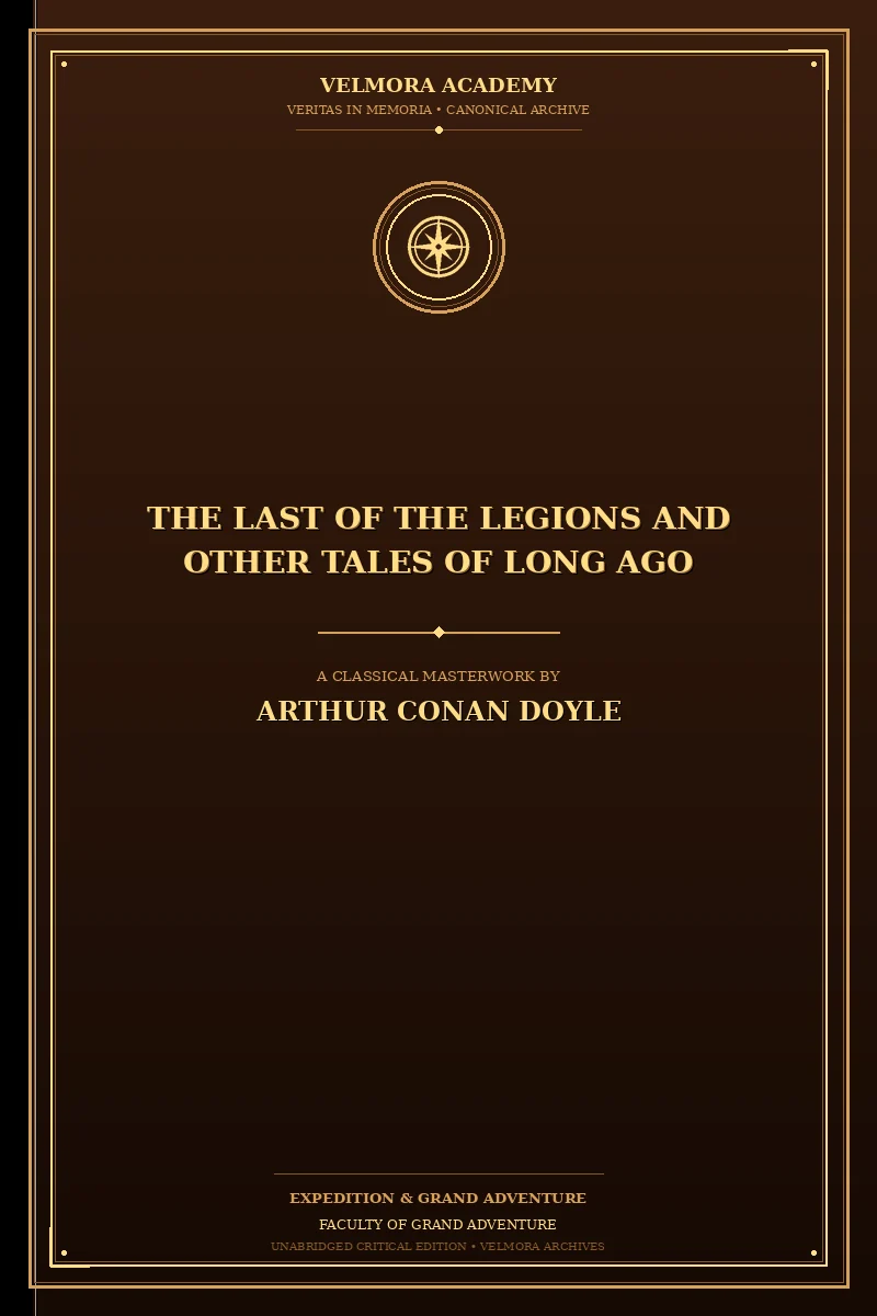 Cover of The Last of the Legions and Other Tales of Long Ago