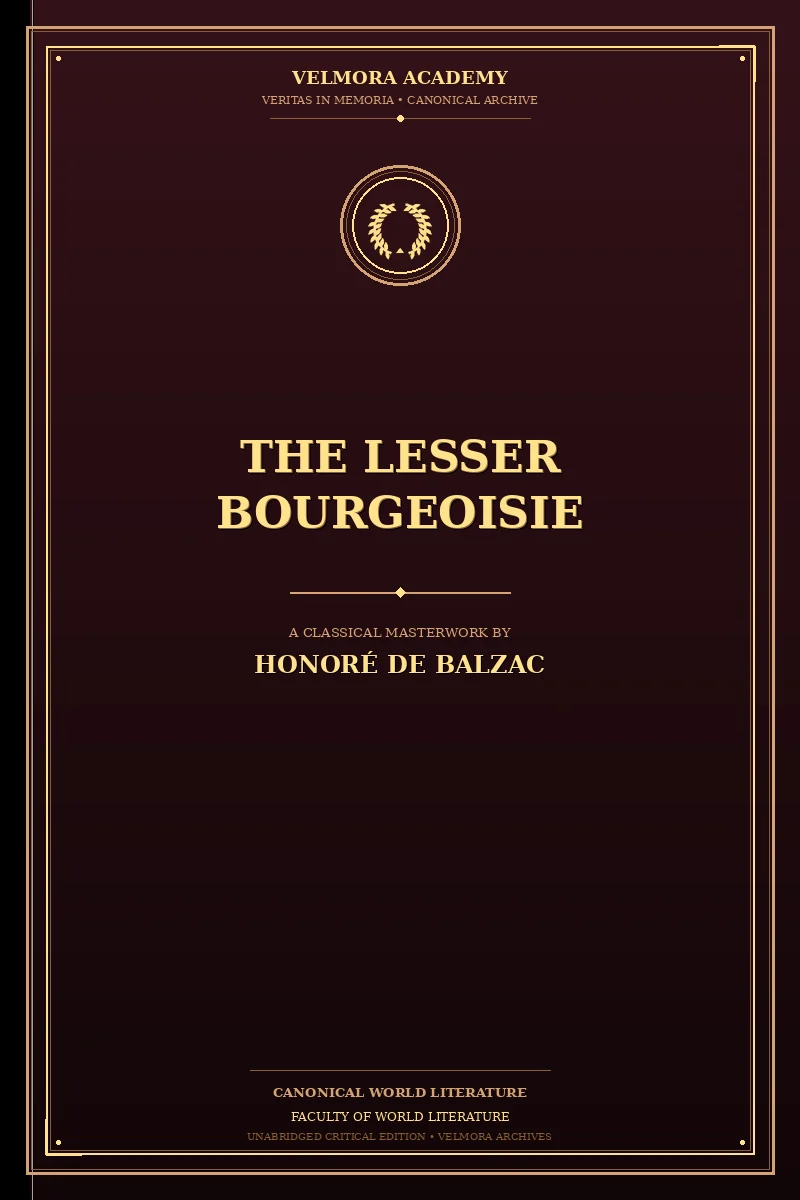 Cover of The Lesser Bourgeoisie