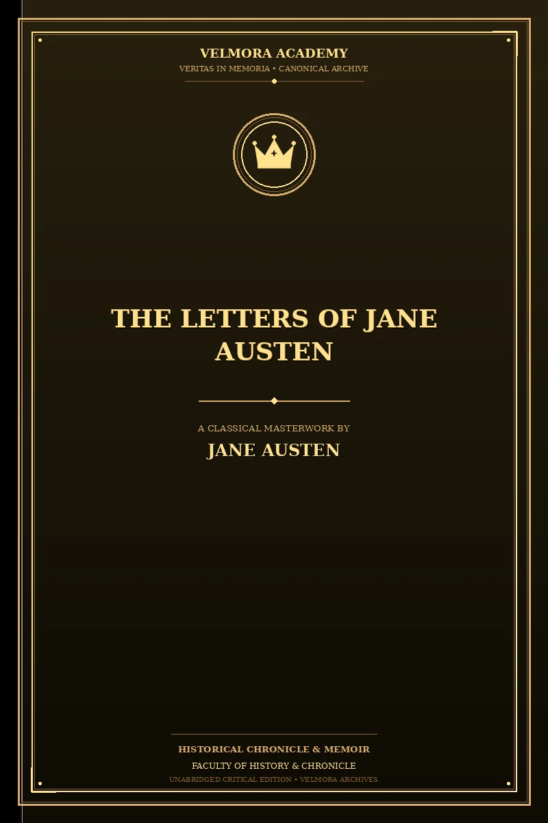 Cover of The Letters of Jane Austen