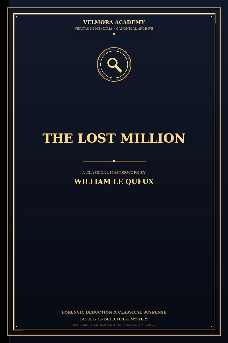 Cover of The Lost Million
