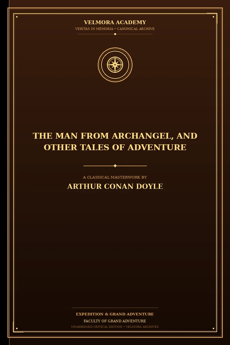 Cover of The Man from Archangel, and Other Tales of Adventure