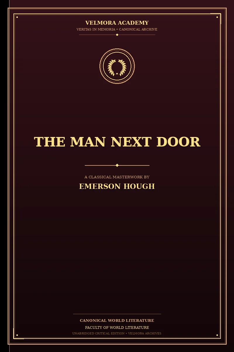 Cover of The Man Next Door
