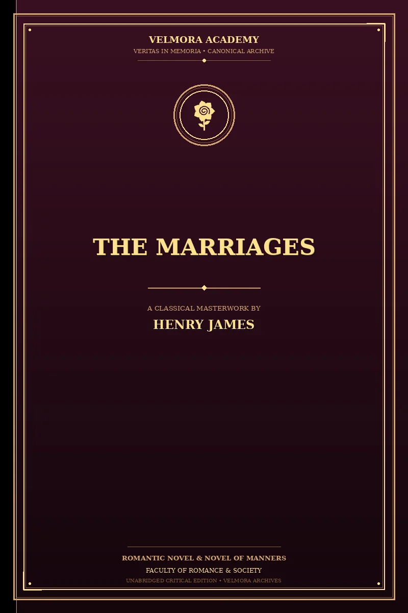 Cover of The Marriages